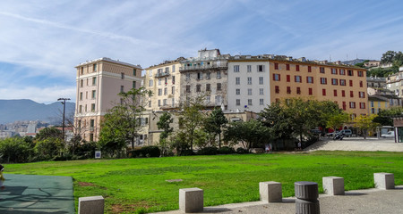 Fototapeta premium Corsica is a beautiful french island in Mediterranean sea