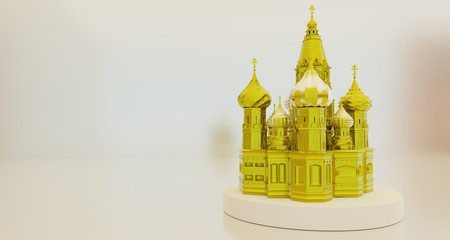 3d illustration of the Church