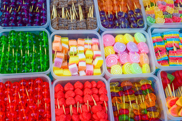 colored confectionery for kids