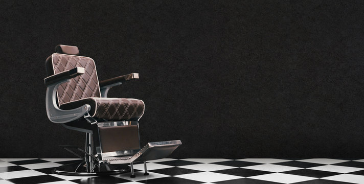 Stylish Vintage Barber Chair