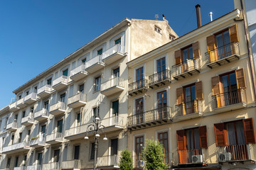 Fototapeta na wymiar Avellino, Italy: buildings