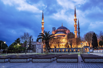 Obraz premium Blue Mosque in Istanbul