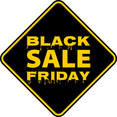 Black Friday Sale / Blackfriday Sign II inverted