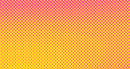 Pink halftone pop art background abstract vector comics style blank layout template with clouds beams and isolated dots pattern. For sale banner for your designe 1960s. with copy space eps10