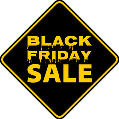 Black Friday Sale / Blackfriday Sale Sign III inverted