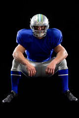 American football player