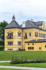 Fototapeta na wymiar 26 May, 2019. Austria, Hellbrunn. Castle and water gardens