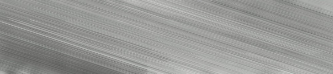 Fototapeta premium wide banner graphic with diagonal line texture and dark gray, dim gray and light gray colors and space for text or image