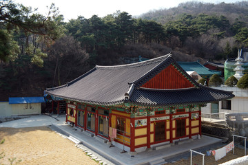 Obraz premium Mitasa Buddhist Temple of South Korea