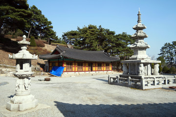 Obraz premium Mitasa Buddhist Temple of South Korea