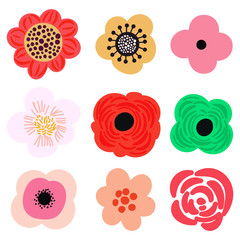 Vector floral illustration