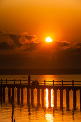 partial eclipse of the 2016, Only part of the sun is covered.