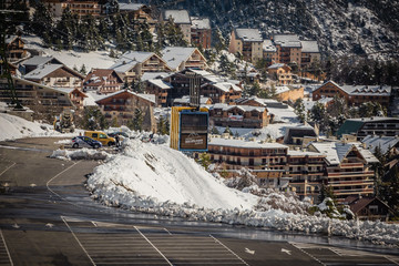 France, Cote d'Azur, South of France, View, PACA region, Auron Ski Resort