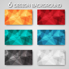 6 Design Background | EPS10 Vector