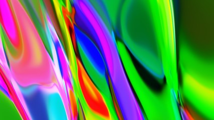 Trendy neon background for website, banner, cover, poster. Multicolored wallpaper of standard scaled size 1920*1080