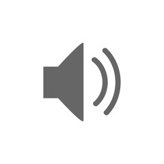 speaker icon vector design symbol