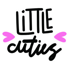 Hand drawn nursery phrase. Lettering