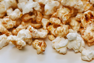Caramel popcorn.
