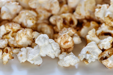 Caramel popcorn.