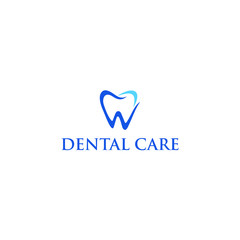 Dental orthodontic smile logo template