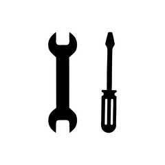 repair,repair tool,screwdriver icon vector design symbol