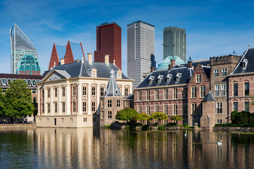 Dutch parliament buildings in The Hague