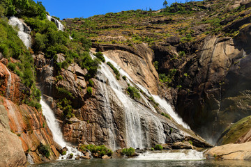 Cascada del Ezaro, one of the most beautiful waterfalls in Spain