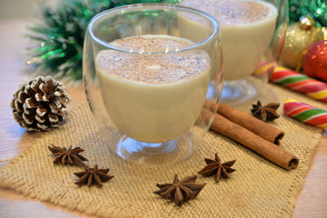 Traditional Christmas cocktail.