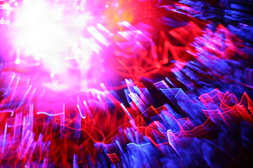 abstract background lights in motion