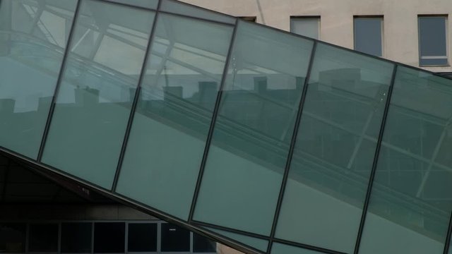Reflejo de edificios, Viena,Austria, Europa.
