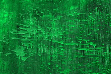 design green panel with paint blots texture - nice abstract photo background