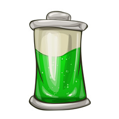 battery isolated on white