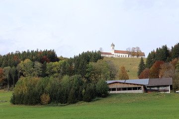 Fototapeta na wymiar monastery on a mountain