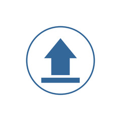 upload icon vector design symbol