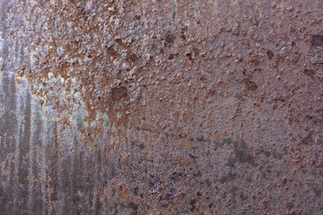 Rusty metal texture background for interior exterior decoration and industrial construction game texture concept design.