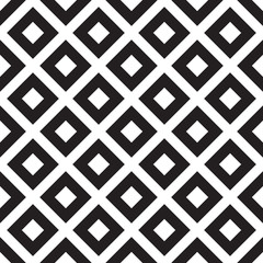 Seamless pattern geometric.Black and white background.Design for background