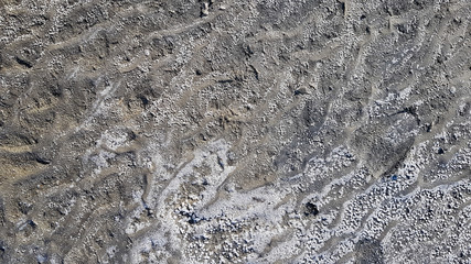 rock texture background with salt crystals