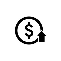 cost icon vector design symbol