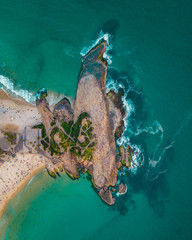 Pedra do Arpoador Copacabana Ipanema Rio de Janeiro Brazil Brasil Praia