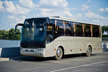 Regional bus, for transportation of people between cities and villages