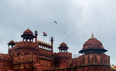 Obraz premium Red Fort, Delhi, India- a view from a different angle