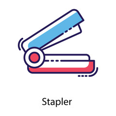  Paper Stapler Vector 