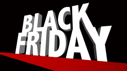 Black Firday Sale Banner (black) | EPS10 vector