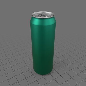 Closed 568 ml beverage can