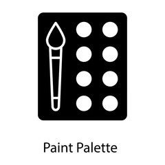  Paint Palette Vector
