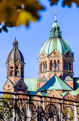 Fototapeta premium St Lukas Church in munich