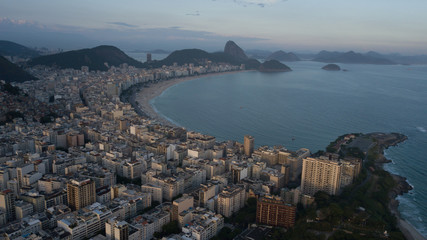 Pedra do Arpoador Copacabana Ipanema Rio de Janeiro Brazil Brasil Praia