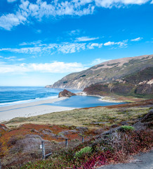 route côtière Big Sur en Californie