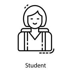  Female Student Avatar