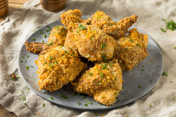 Homemade Oven Baked Fried Chicken